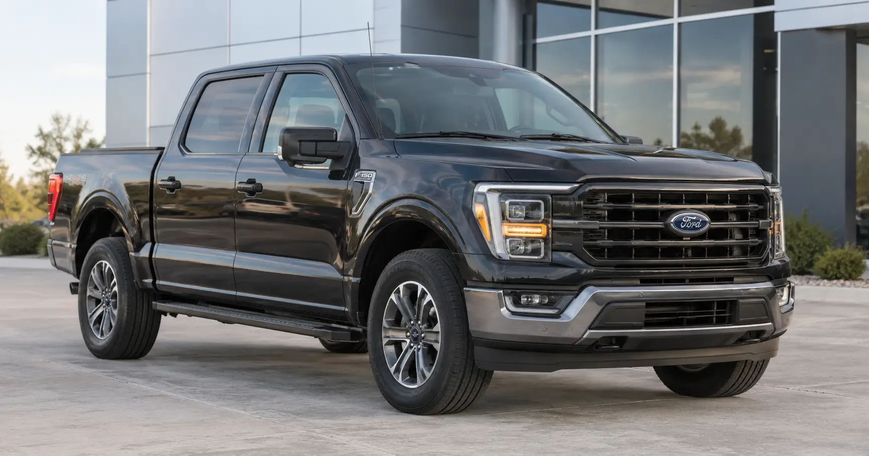 2027 Ford F-150 pickup truck parked outdoors